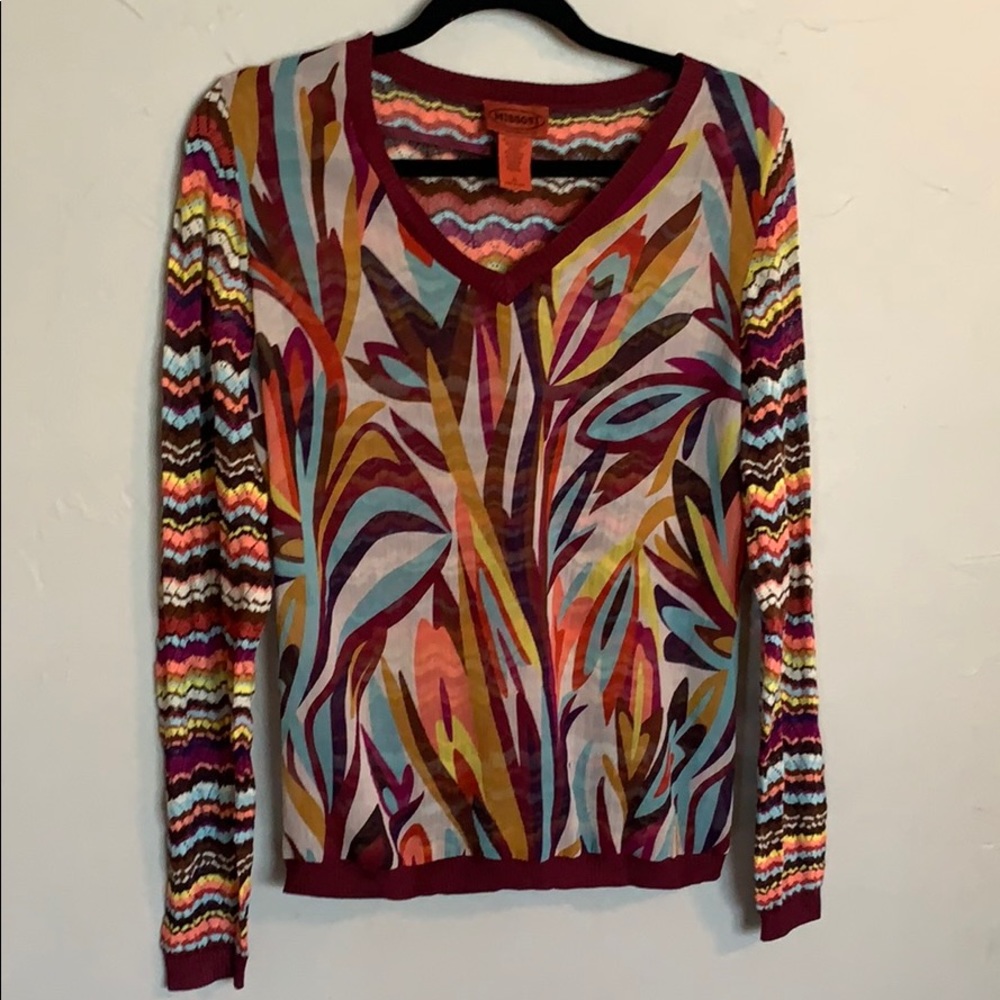 Missoni for Target Mixed Media Blouse